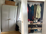 ^90 cm wide - Hall, Utility Room, Cloak Room Coat & Shoe Storage Cupboard (35 cm deep)