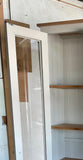 ^1 Door Glazed over 1 Solid Door Display Cabinet