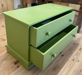 *Solid Pine 2 over 1 Chest of Drawers  - 36" wide