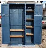 ^3 Door Hall, Utility Room, Cloak Room Coat & Shoe Storage Cupboard (35 cm deep) OPTION 1
