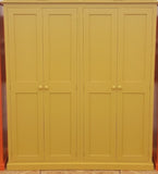 ~NEW 4 Door Hall Coat & Shoe or Toys Storage Cupboard with Hooks and Shelves (35 cm or 40 cm deep) OPTION 5