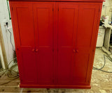 ^NEW DESIGN 4 Door WINE RACK Larder, Utility Room, Kitchen Storage Cupboard with or with-out Spice Racks (40 cm deep)