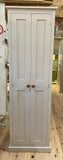 ^Utility Storage Cupboard with CENTRAL DIVIDE for Ironing Board , Brooms, Hoover, Laundry etc. ALL SIZES and COLOURS - OPTION 3
