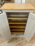 No 11. ^Shaker Style Low 2 Door Hallway Shoe Cupboard - to match our Tall Hall Cupboard (35 cm deep) 📢 ADD TO CART to UNLOCK TODAYS DEAL