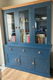 ^3 Door Glazed Bookcase Display Cabinet