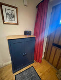 ^Shaker Style Low 2 Door Hallway Shoe Cupboard - to match our Tall Hall Cupboard (40 cm deep)