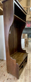 ^Hall Bench with Coat Hooks, Shelf and Shoe Cubby Hole compartment (Monks Bench)