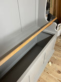 NEW PRODUCT^Tall Hallway Coat and Shoe Storage Porch, Settle, Pew, Monks Bench, with Coat Hooks and under storage seat storage