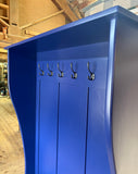 NEW PRODUCT^Tall Hallway Coat and Shoe Storage Porch, Settle, Pew, Monks Bench, with Coat Hooks and under storage seat storage