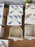 BULK LOT - Ceramic drawers   ***CLEARANCE***    COLLECTION ONLY