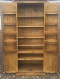 ^NEW DESIGN 4 Door WINE RACK Larder, Utility Room, Kitchen Storage Cupboard with or with-out Spice Racks (40 cm deep)