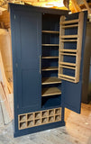 **IN STOCK** We have ONE built and in your choice of Paint Colour - *Kitchen Larder Pantry with 12 Bottle Wine Rack and Spice Racks (40 cm deep) 90 cm WIDE