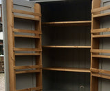 ^NEW DESIGN 4 Door WINE RACK Larder, Utility Room, Kitchen Storage Cupboard with or with-out Spice Racks (40 cm deep)