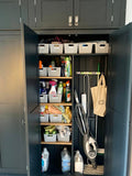 ^10 Door CLEANING equiptment COMBINATION Hall, Utility Room/ Cloak Room Storage Cupboard - 5 m wide (35 cm deep)