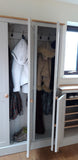 ^SHALLOW 5 Door Coat and Shoe Storage Combination Cupboard - OPTION 1