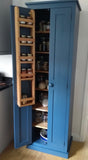 ^Kitchen Larder Pantry Cupboard (40 cm or 50 cm Deep) - Fully Shelved with Spice Racks - ALL SIZE VARIATIONS