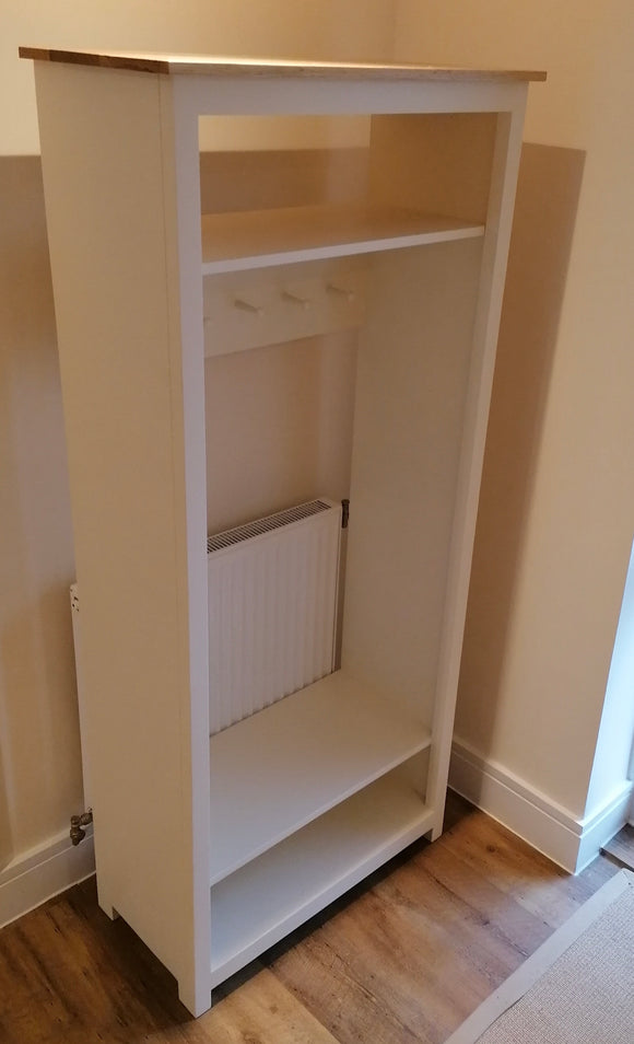 *NEW Open Back Hall Unit for Shoes and Coats