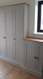 ^5 Door Coat and Shoe Storage Combination Cupboard -OPTION 2