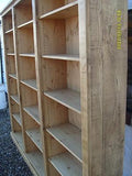 >Triple Bookcase for Home Office. Dining Room, Hallway Entrance - 2 m wide