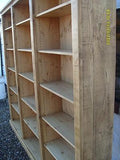 ^Triple Bookcase for Home Office. Dining Room, Hallway Entrance - 2 m wide