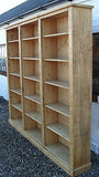 ^Triple Bookcase for Home Office. Dining Room, Hallway Entrance - 2 m wide