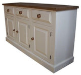 *6' wide Painted Solid Wood Dining & Living room Sideboard