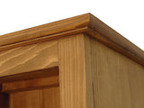 ^Solid Pine Home Office / Study Bookcase - 78"h x 42"w - Adjustable Shelves