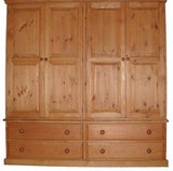 ^4 Door 4 Drawer Wardrobe