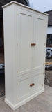 ^2 door over 2 door Hallway, Utility, Cloak Room Storage Cupboard with Coat Hooks and Lower Shoe Cupboard (40 cm deep) with TOP BOX