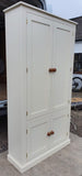 No 1H. ^2 door over 2 door - Coat Hooks and Separate Lower Shoe Cupboard ALL SIZES 📢 ADD TO CART to UNLOCK TODAYS DEAL