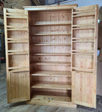 ^Kitchen Larder Pantry Cupboard (40 cm or 50 cm Deep) - Fully Shelved with Spice Racks - ALL SIZE VARIATIONS