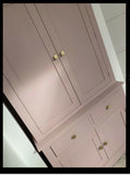 ^Housekeepers 2 Door with 2 over 2 Base Storage Cupboard (40 cm deep) NO Spice Racks