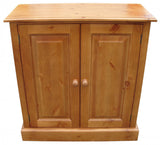 ^Shaker Style 2 Door Low Hallway Cupboard - to match our Tall Hall Cupboard (35 cm deep)