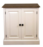 ^Shaker Style 2 Door Low Hallway Cupboard - to match our Tall Hall Cupboard (35 cm deep)