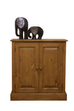 ^Shaker Style 2 Door Low Hallway Cupboard - to match our Tall Hall Cupboard (35 cm deep)