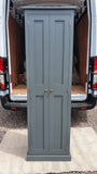^2 door Hallway, Utility, Cloak Room Storage Cupboard with Hooks and Shelves (35 cm deep) SIZE VARIATIONS