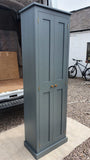 ^2 door Hallway, Utility, Cloak Room Storage Cupboard with Hooks and Shelves (35 cm deep) SIZE VARIATIONS