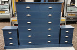 *Solid Pine 2 over 5 Chest of Drawers - 36" wide