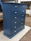 *Solid Pine 2 over 5 Chest of Drawers - 36" wide