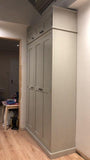 ^3 Door Hall, Utility Room, Toys, Cloak Room Coat & Shoe with Extra Top Box Storage Cupboard (40 cm deep)