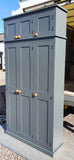 ^3 Door Hall, Utility Room, Toys, Cloak Room Coat & Shoe with Extra Top Box Storage Cupboard (40 cm deep)