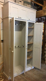 ^3 Door Hall, Utility Room, Toys, Cloak Room Coat & Shoe with Extra Top Box Storage Cupboard (40 cm deep)