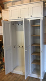 ^3 Door Hall, Utility Room, Toys, Cloak Room Coat & Shoe with Extra Top Box Storage Cupboard (40 cm deep)