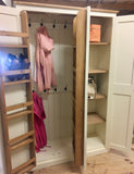 ^3 Door Hall, Utility Room, Cloak Room Coat Cupboard with SHOE STORAGE RACKS (40 cm deep