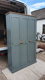 ^3 Door Larder/Hall for Kitchen items, Craft, Toys, Utility Room, Office Storage Cupboard (40 cm or 45 cm deep) OPTION 3