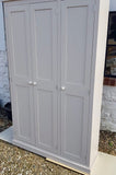 ^3 Door Larder/Hall for Kitchen items, Craft, Toys, Utility Room, Office Storage Cupboard (40 cm or 45 cm deep) with EXTRA TOP BOX Storage