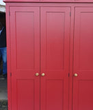 ^3 Door Kitchen Larder Pantry with 18 Bottle Wine Rack and Spice Racks (40 cm or 50 cm deep)