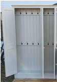 ^SHALLOW 5 Door Coat and Shoe Storage Combination Cupboard - OPTION 1