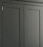^Shaker Style Low 2 Door Hallway Shoe Cupboard - to match our Tall Hall Cupboard (40 cm deep)