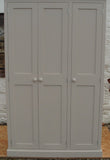 ^3 Door Larder/Hall for Kitchen items, Craft, Toys, Utility Room, Office Storage Cupboard (40 cm or 45 cm deep) with EXTRA TOP BOX Storage